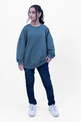 Terry-Oversize Sweatshirt